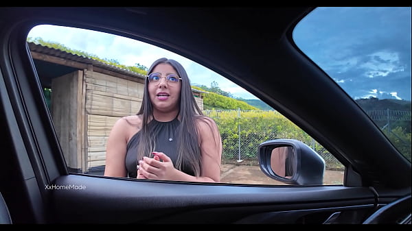 Desperate for a ride, I pick up a sexy stranger and end up fucking her hard in the backseat!