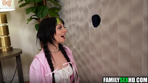 Hot step-sister caught on hidden cam, banging through wall, naked pleasure exposed